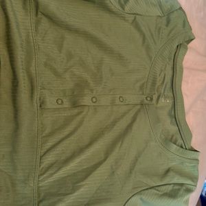 Aerie cropped shirt